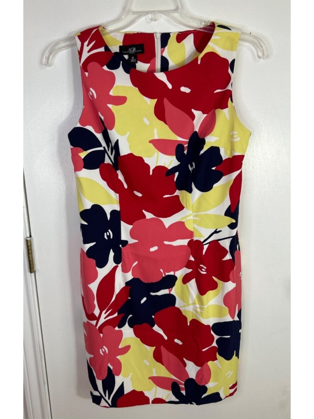 AGB Women Floral Sleeveless Dress Size 12